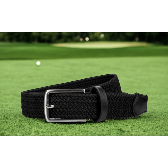 Nike G-Flex Stretch Woven II Tiger PGA Golf Tour Belt New Fast Shipping Large main image 6